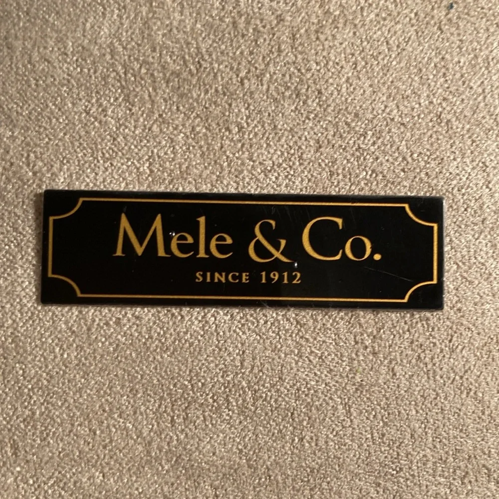 Mele & Co jewelry roll travel case teal blue